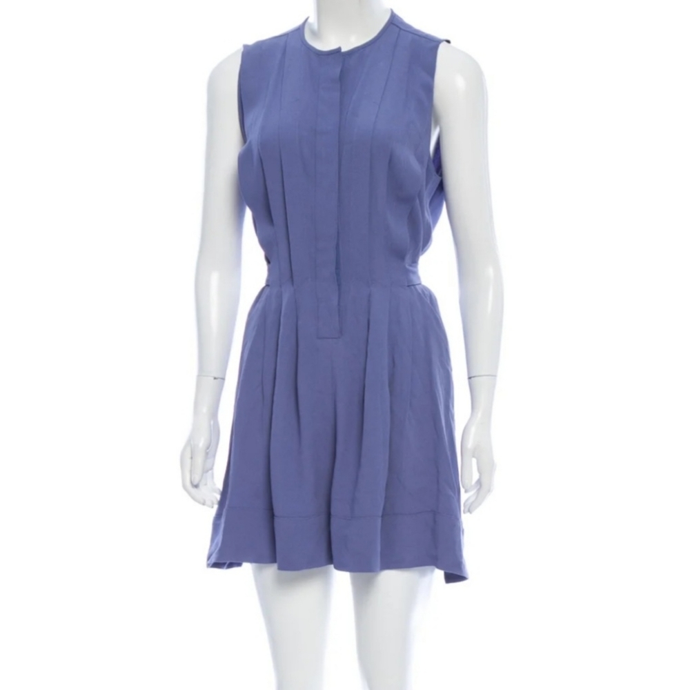 Vanessa Bruno Pleated Belted Romper